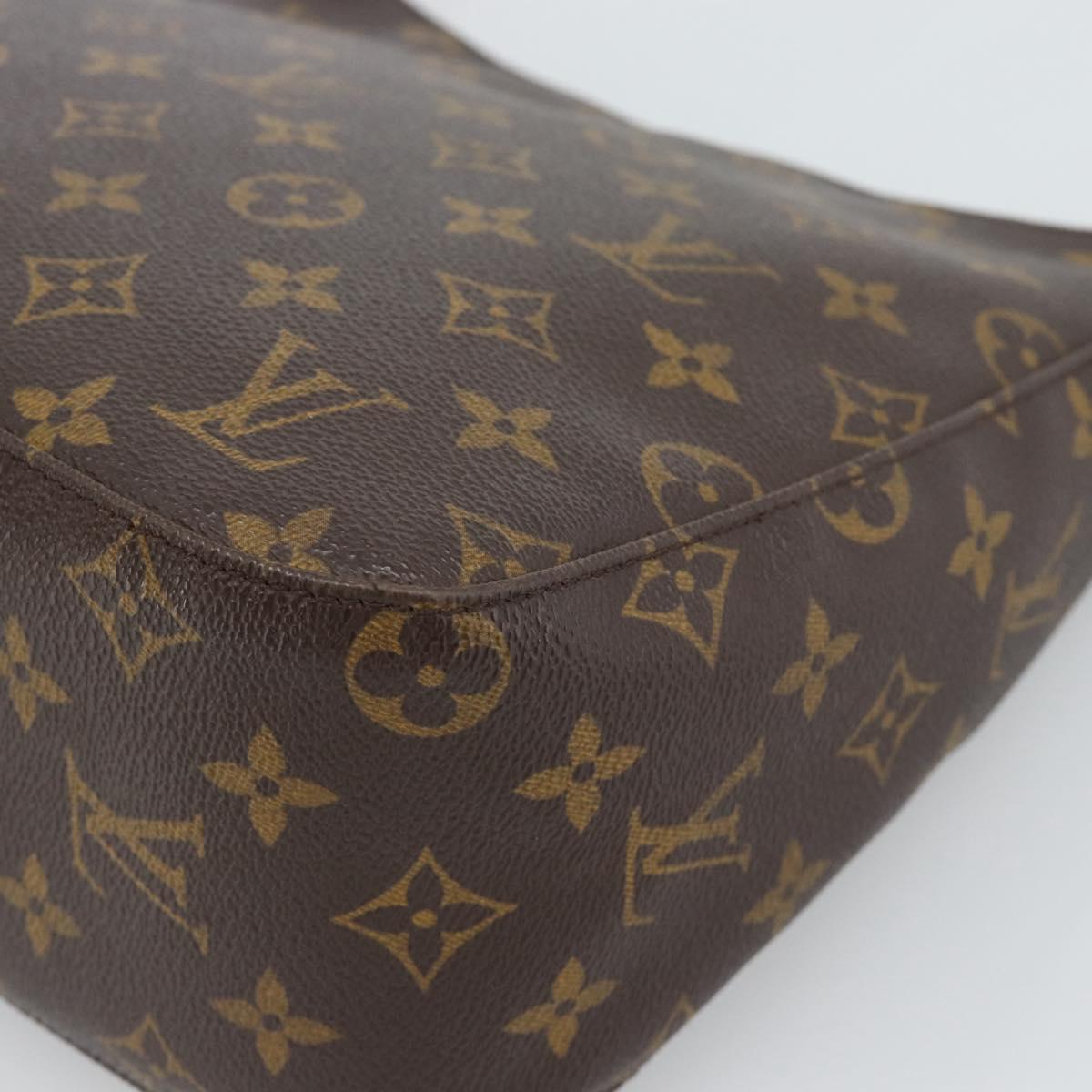 LOUIS VUITTON Monogram Looping MM Shoulder Bag M51146 LV Auth 188002A
