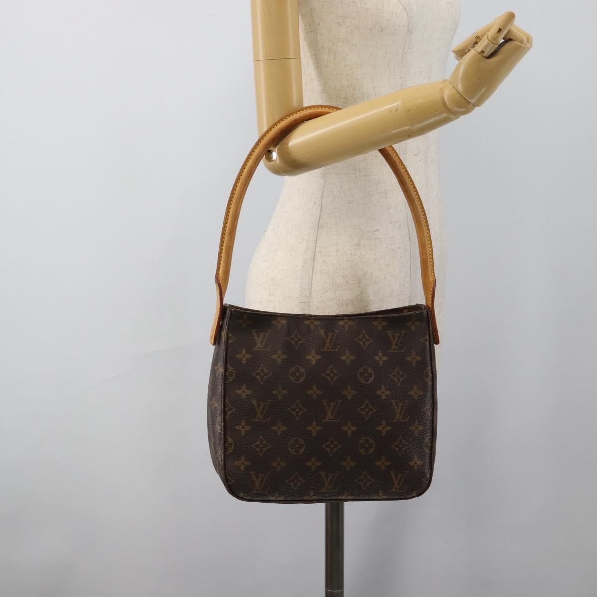 LOUIS VUITTON Monogram Looping MM Shoulder Bag M51146 LV Auth 188002A