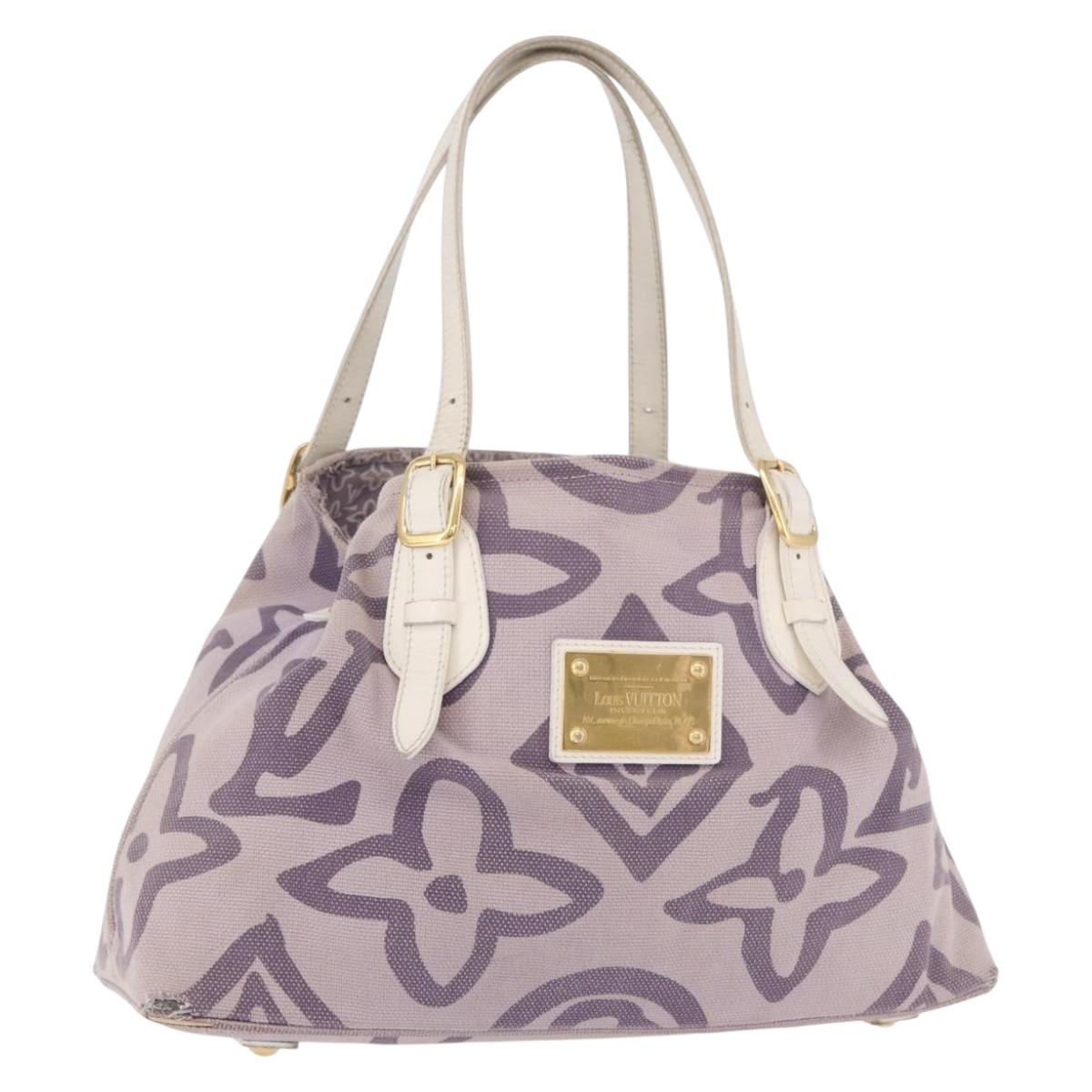 LOUIS VUITTON Cruise line Taicienne PM Tote Bag Lila M95672 LV Auth 188013
