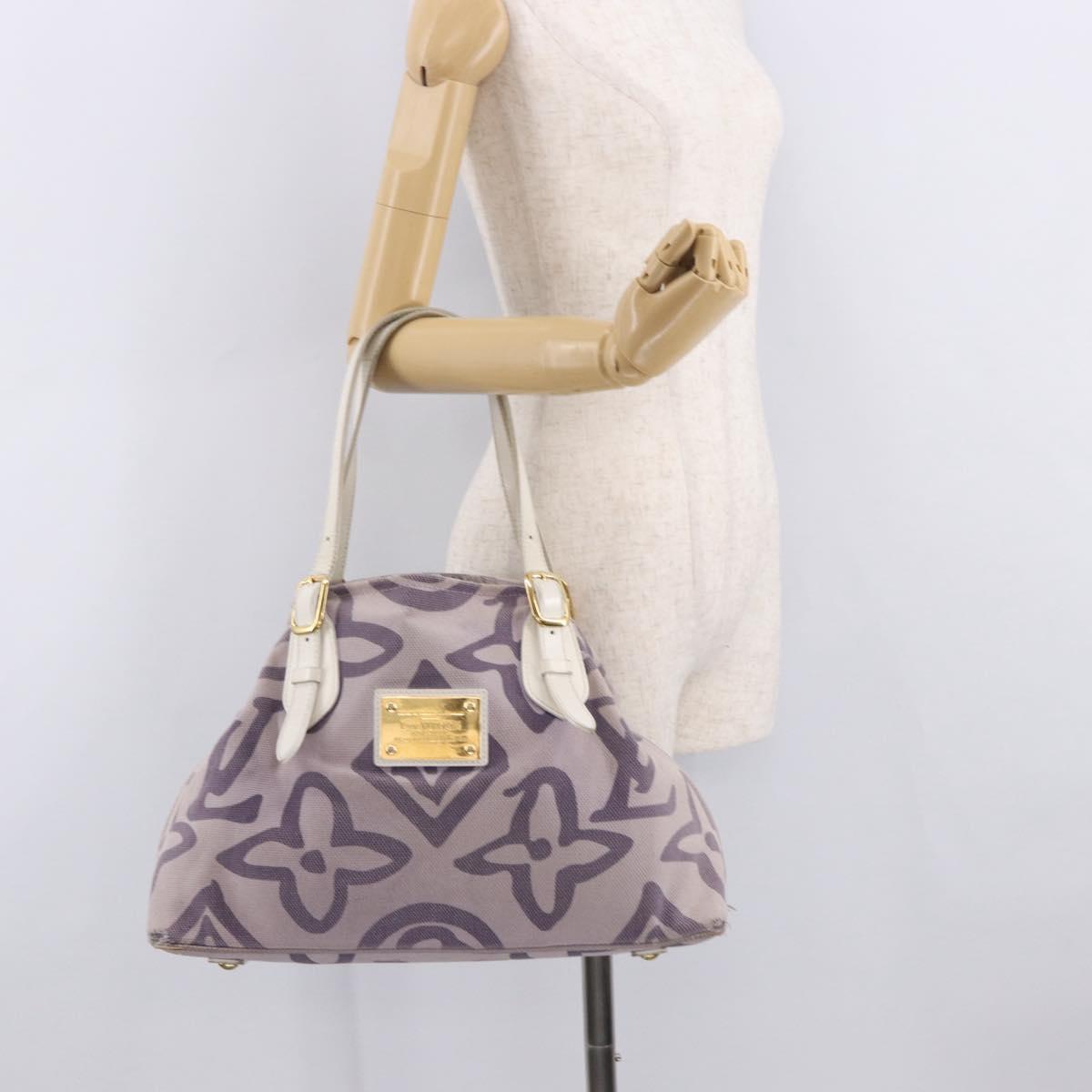 LOUIS VUITTON Cruise line Taicienne PM Tote Bag Lila M95672 LV Auth 188013