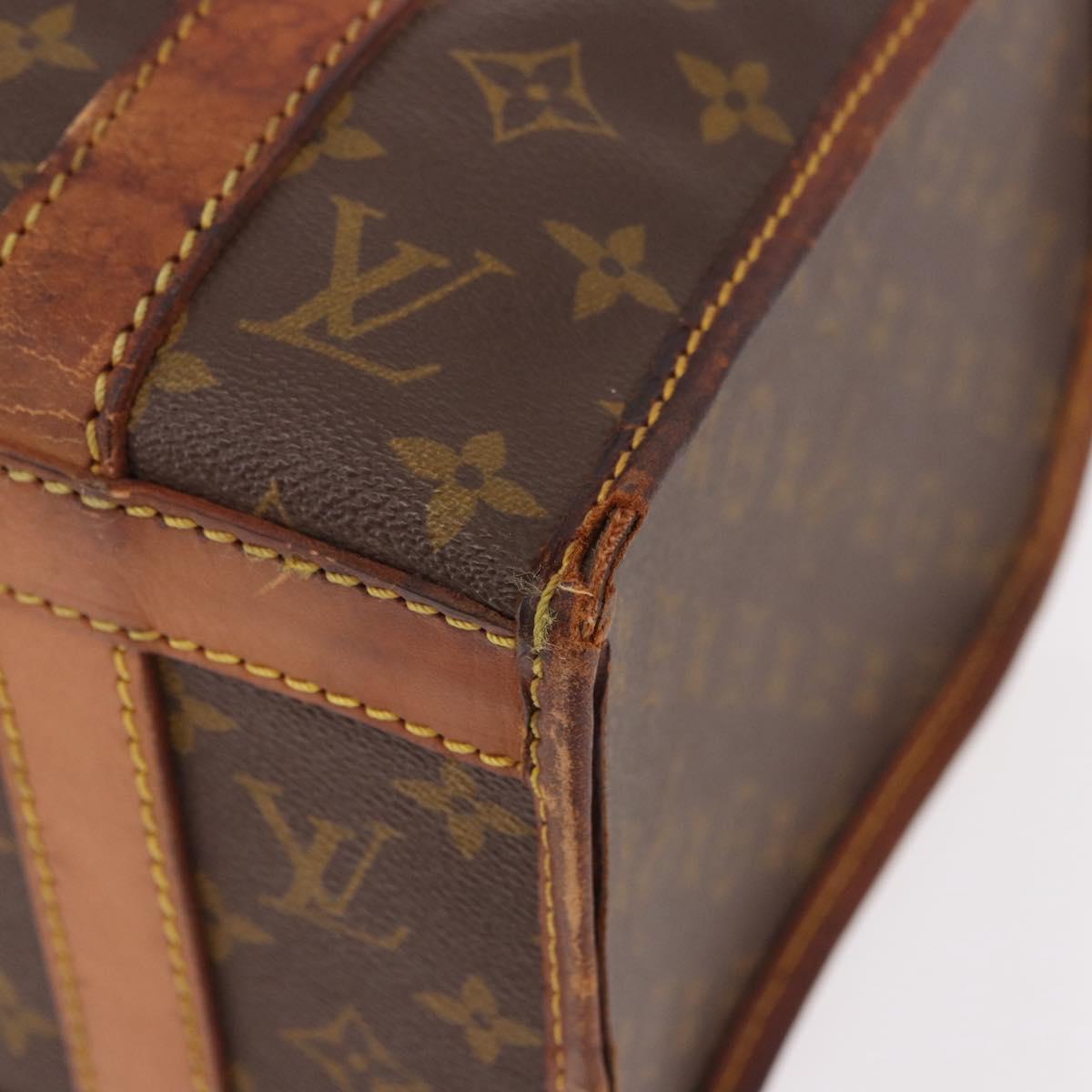 LOUIS VUITTON Monogram Sac Chasseur 30 Boston Bag LV Auth 188014