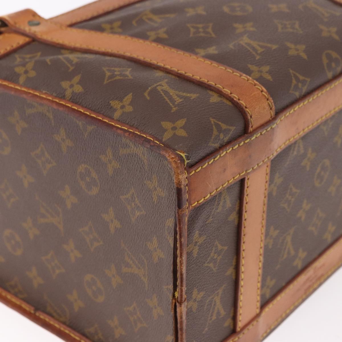 LOUIS VUITTON Monogram Sac Chasseur 30 Boston Bag LV Auth 188014