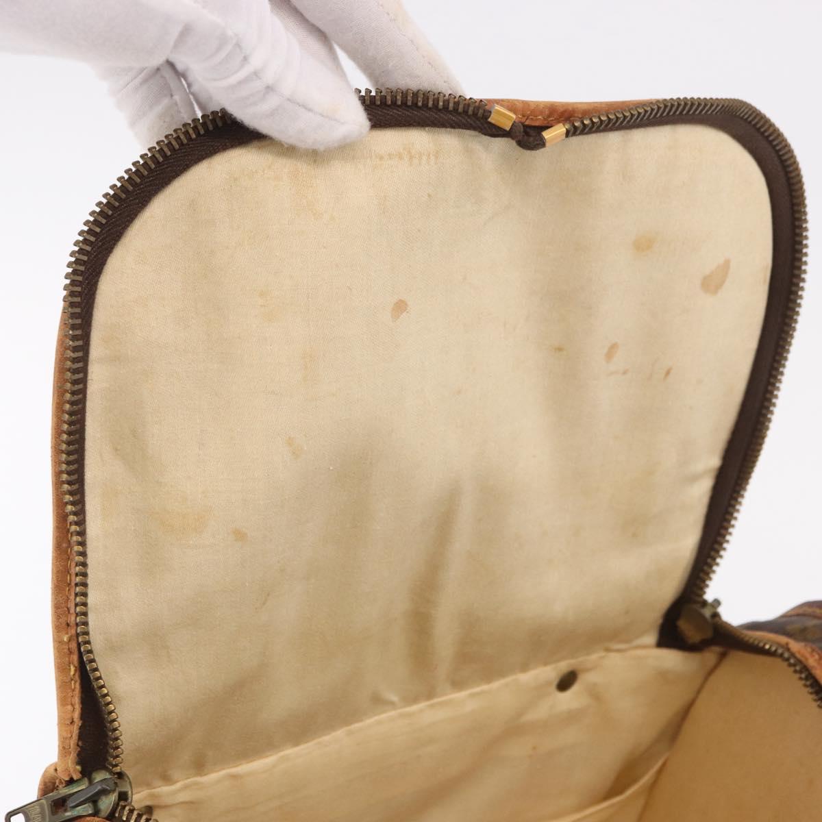 LOUIS VUITTON Monogram Sac Chasseur 30 Boston Bag LV Auth 188014