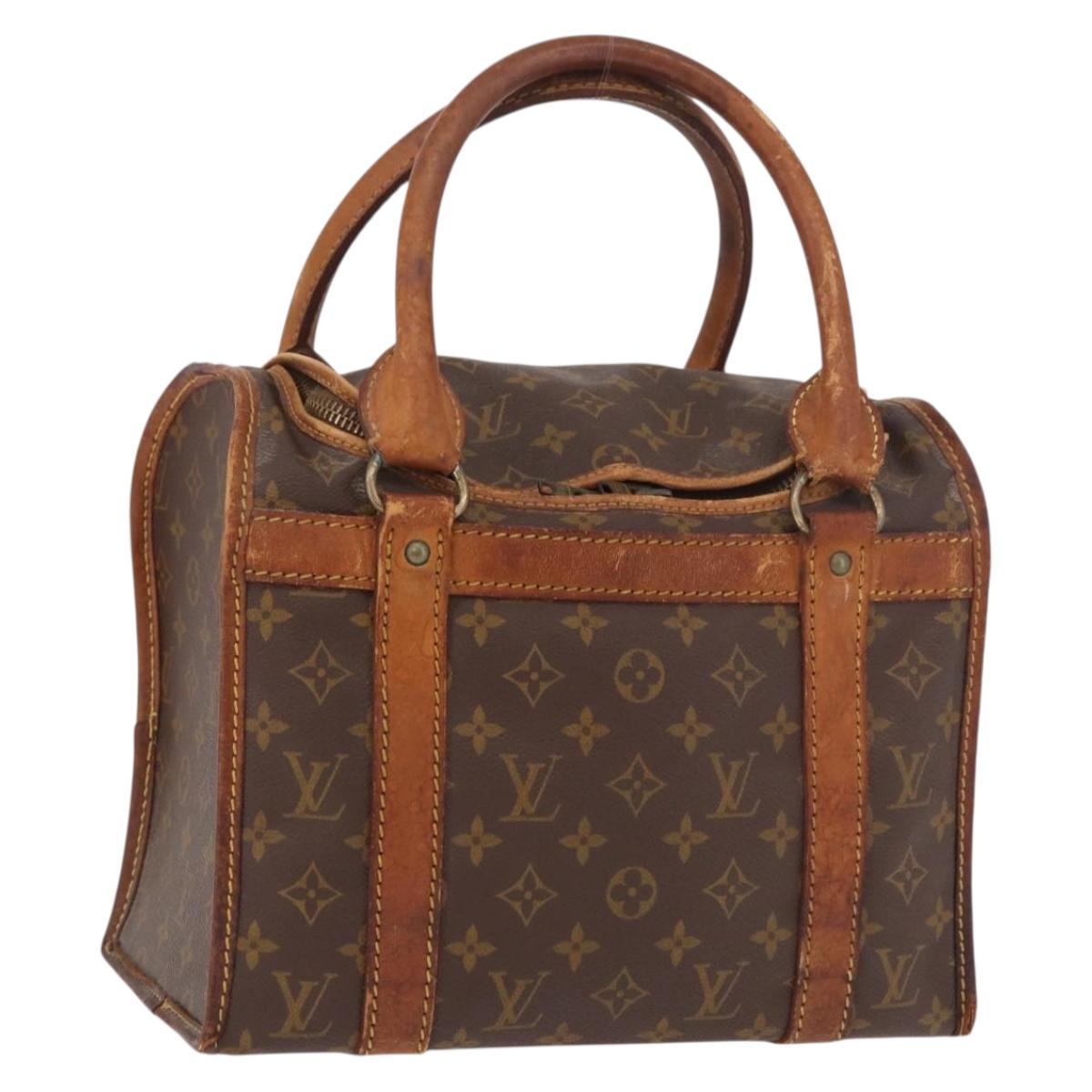LOUIS VUITTON Monogram Sac Chasseur 30 Boston Bag LV Auth 188014