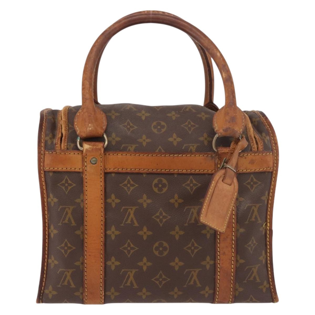 LOUIS VUITTON Monogram Sac Chasseur 30 Boston Bag LV Auth 188014