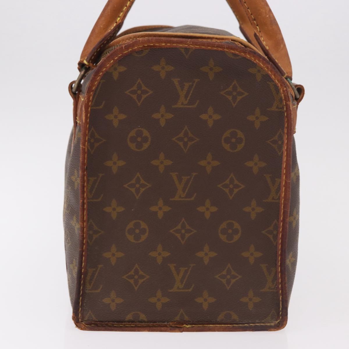 LOUIS VUITTON Monogram Sac Chasseur 30 Boston Bag LV Auth 188014