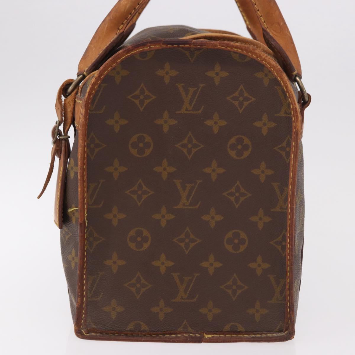 LOUIS VUITTON Monogram Sac Chasseur 30 Boston Bag LV Auth 188014