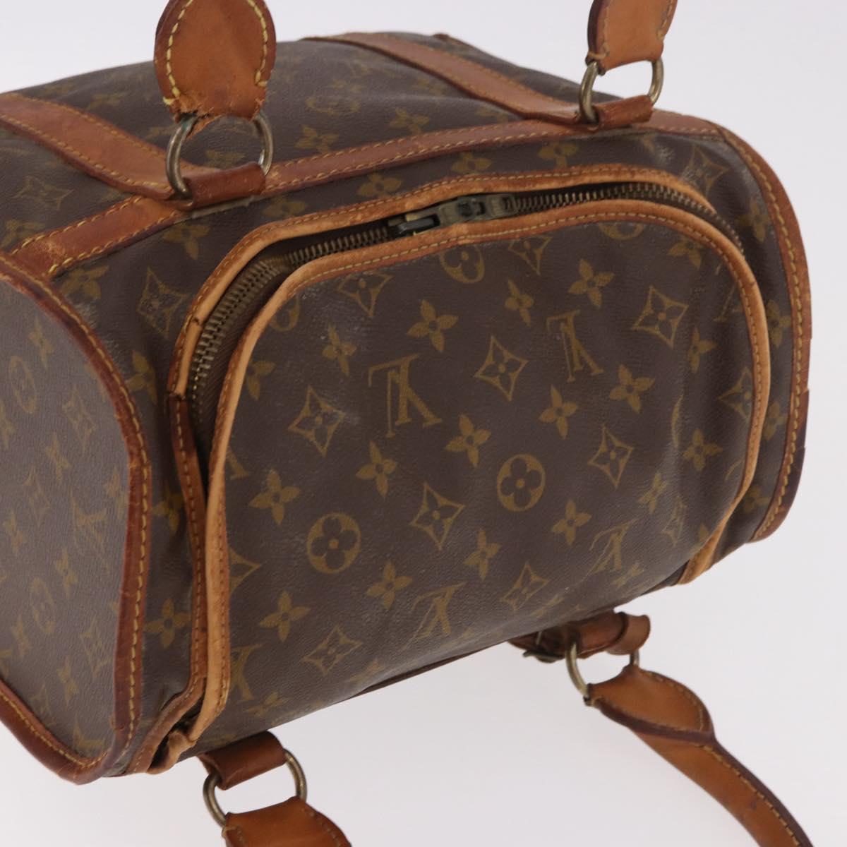 LOUIS VUITTON Monogram Sac Chasseur 30 Boston Bag LV Auth 188014