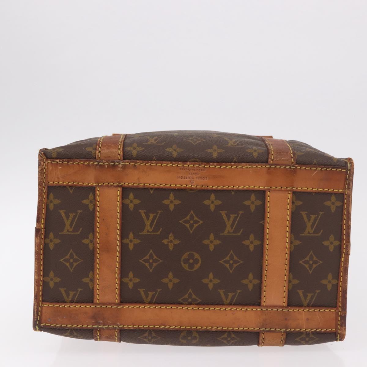 LOUIS VUITTON Monogram Sac Chasseur 30 Boston Bag LV Auth 188014
