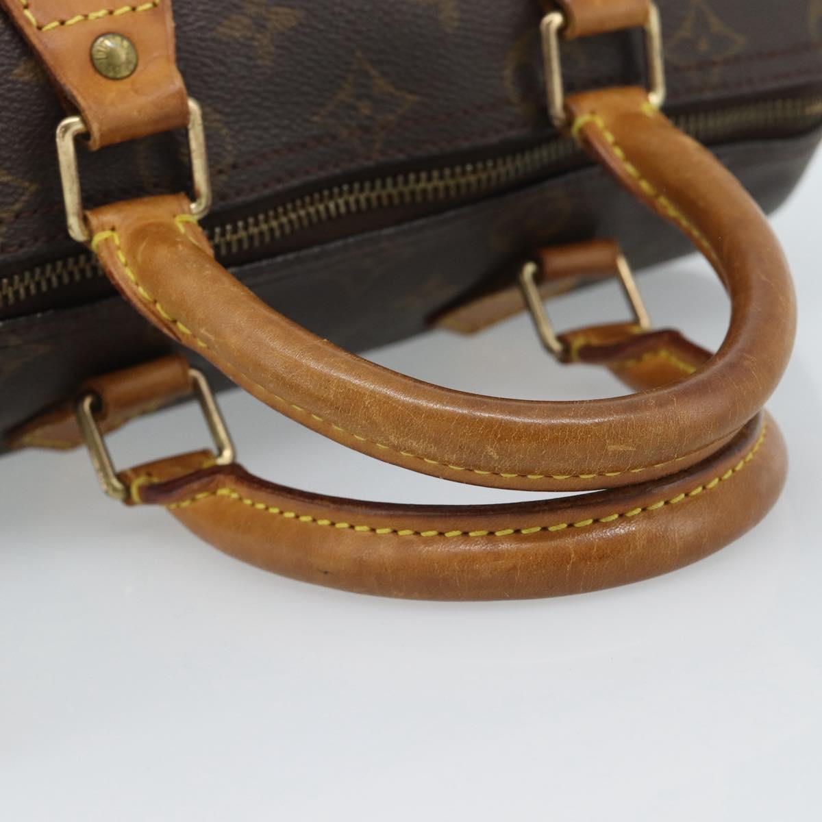 LOUIS VUITTON Monogram Speedy 25 Hand Bag M41528 LV Auth 188040A
