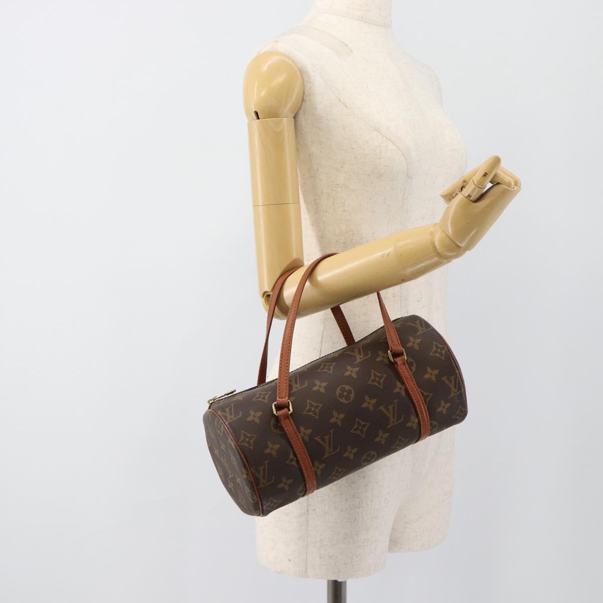 LOUIS VUITTON Monogram Papillon 26 Hand Bag M51386 LV Auth 188041V