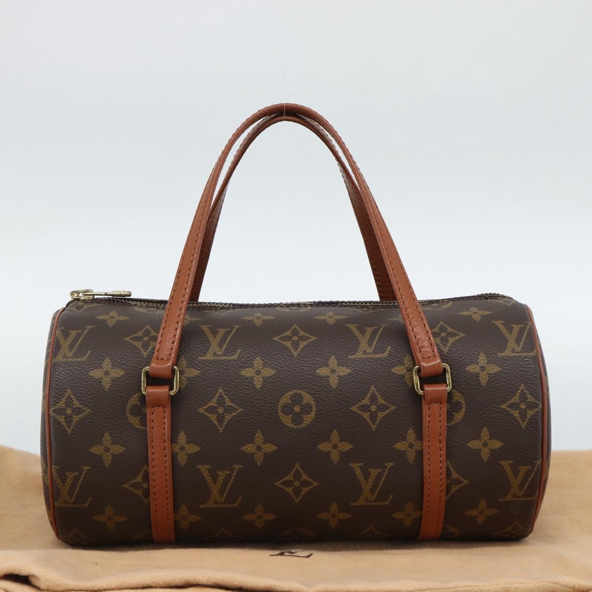 LOUIS VUITTON Monogram Papillon 26 Hand Bag M51386 LV Auth 188041V