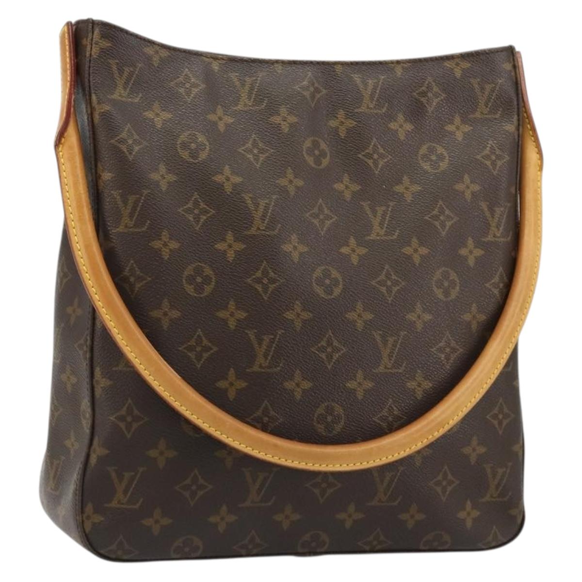 LOUIS VUITTON Monogram Looping GM Shoulder Bag M51145 LV Auth 188042V