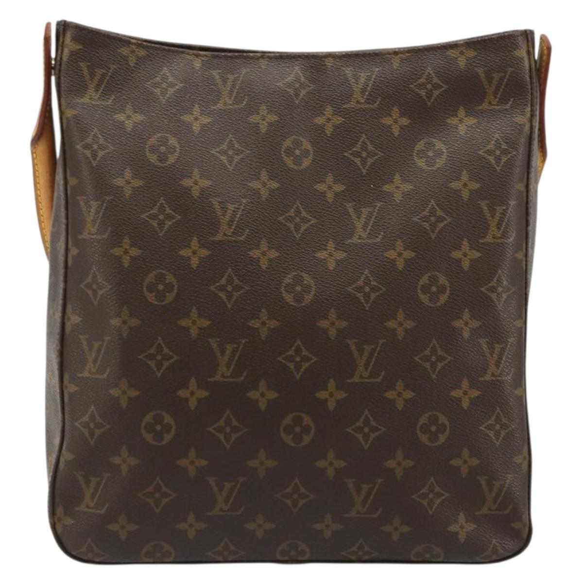 LOUIS VUITTON Monogram Looping GM Shoulder Bag M51145 LV Auth 188042V