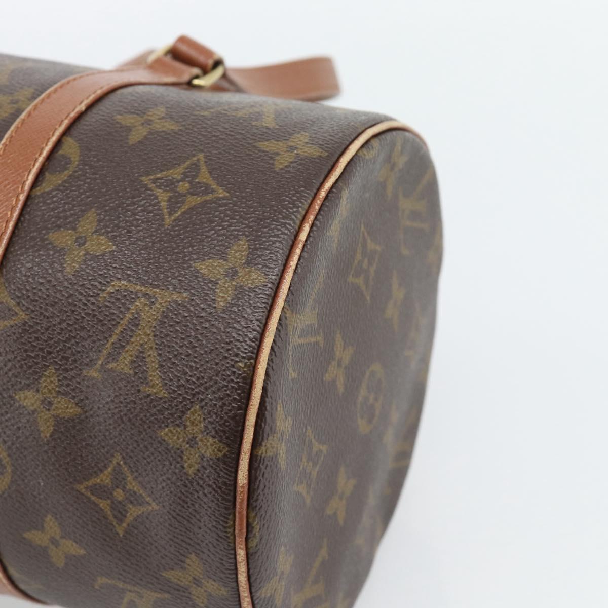 LOUIS VUITTON Monogram Papillon 30 Hand Bag Vintage M51365 LV Auth 188043