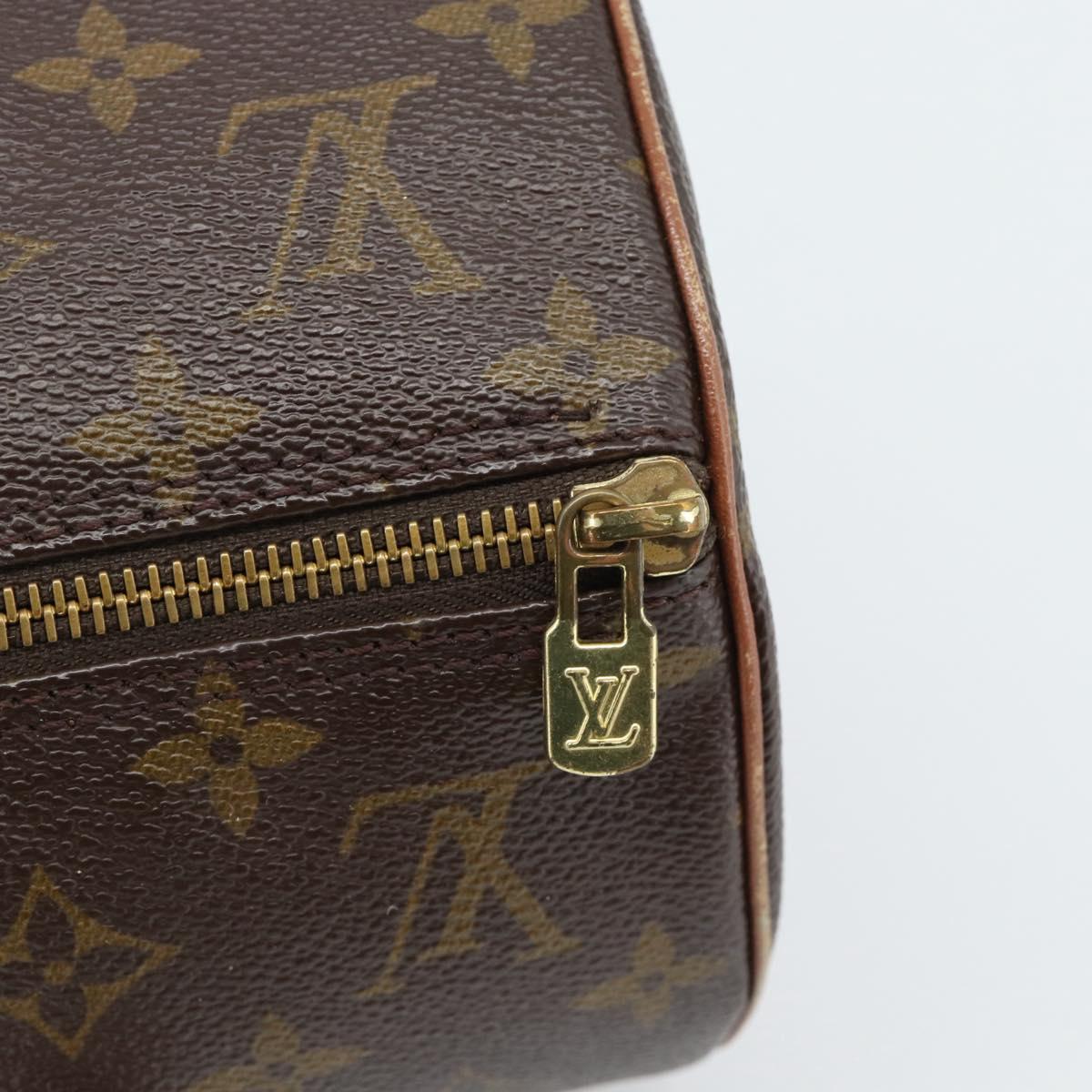 LOUIS VUITTON Monogram Papillon 30 Hand Bag Vintage M51365 LV Auth 188043