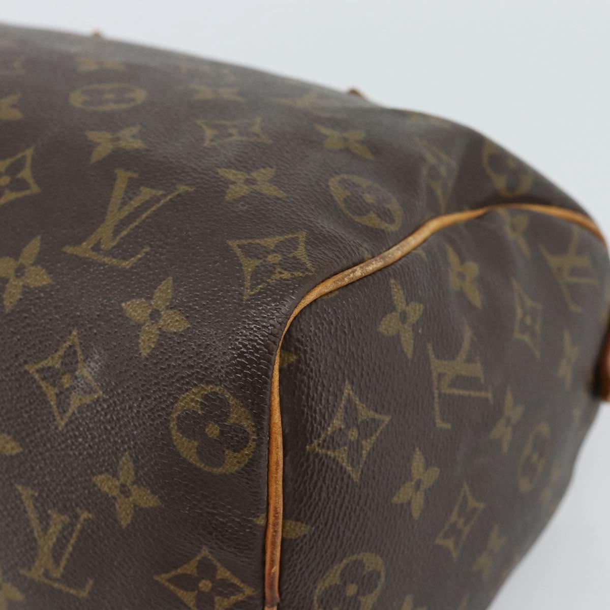 LOUIS VUITTON Monogram Speedy 25 Hand Bag M41528 LV Auth 188045A