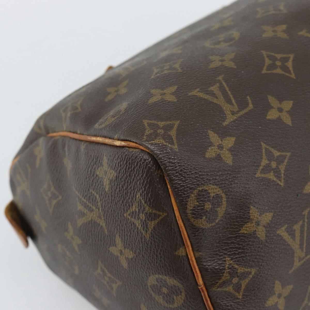 LOUIS VUITTON Monogram Speedy 25 Hand Bag M41528 LV Auth 188045A