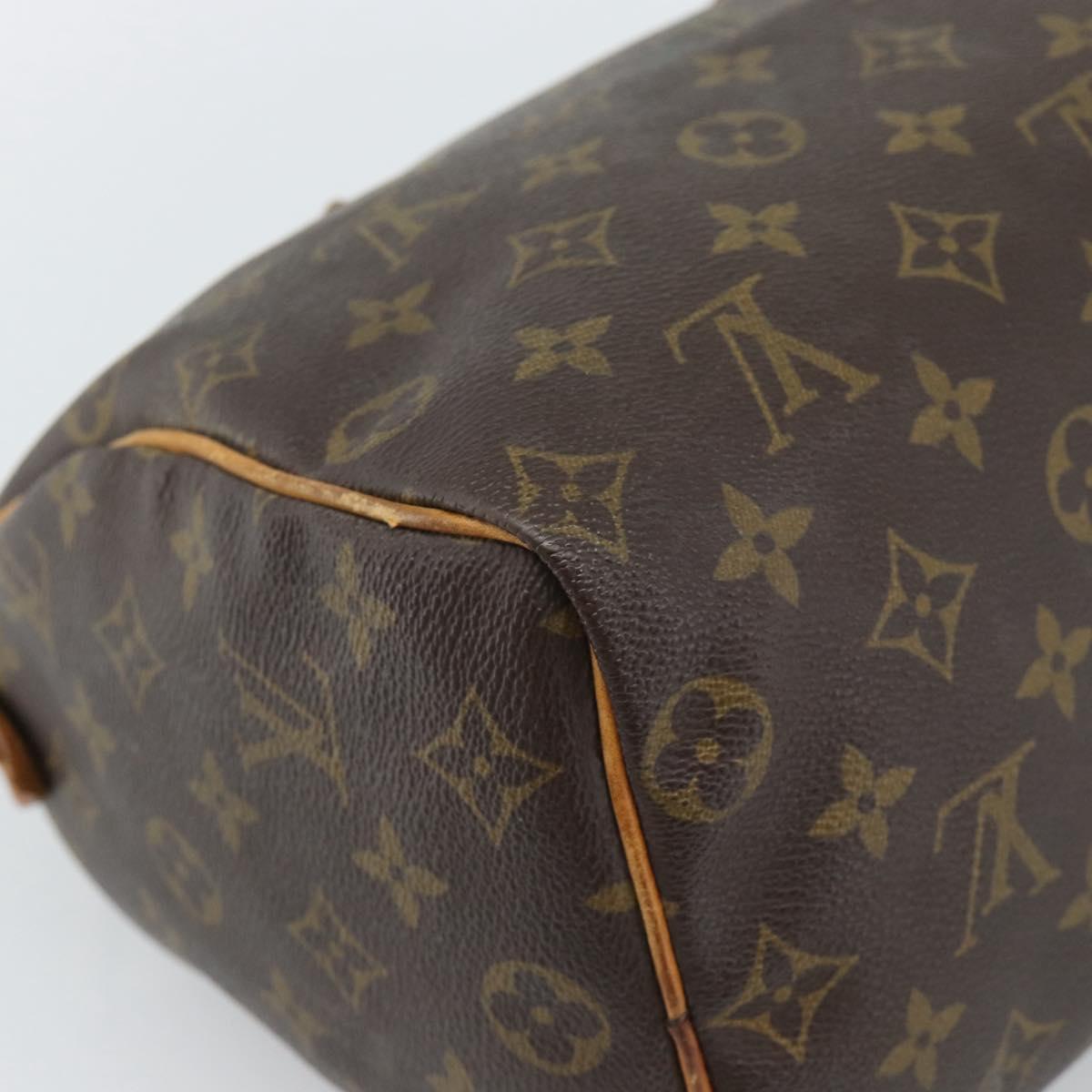 LOUIS VUITTON Monogram Speedy 25 Hand Bag M41528 LV Auth 188045A