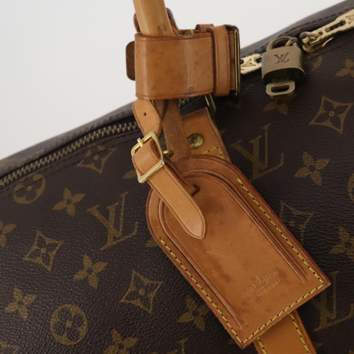 LOUIS VUITTON Monogram Keepall 50 Boston Bag M41426 LV Auth 188047SAV