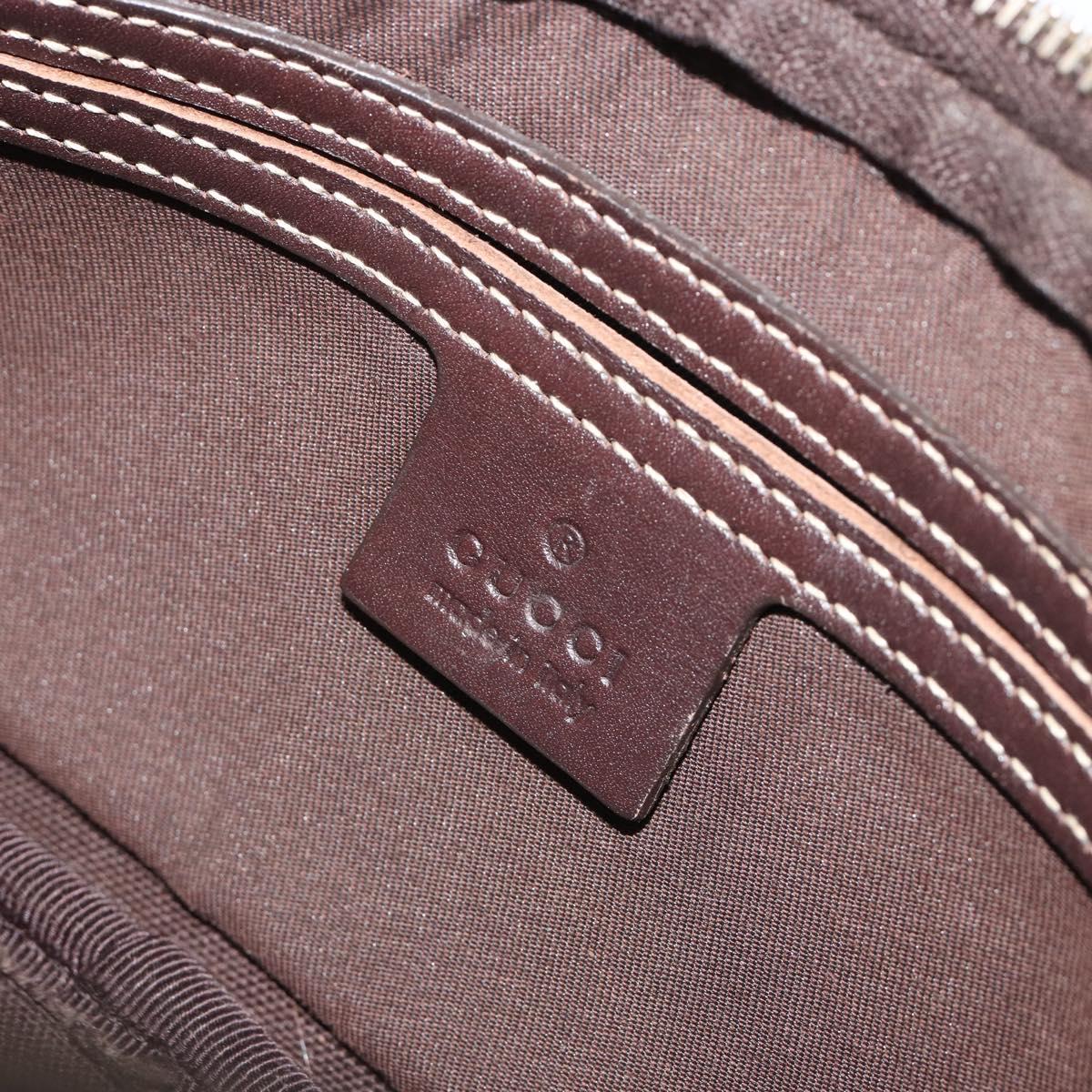 GUCCI GG Supreme Body Bag Body Bag PVC Beige 233269 Auth 188048A