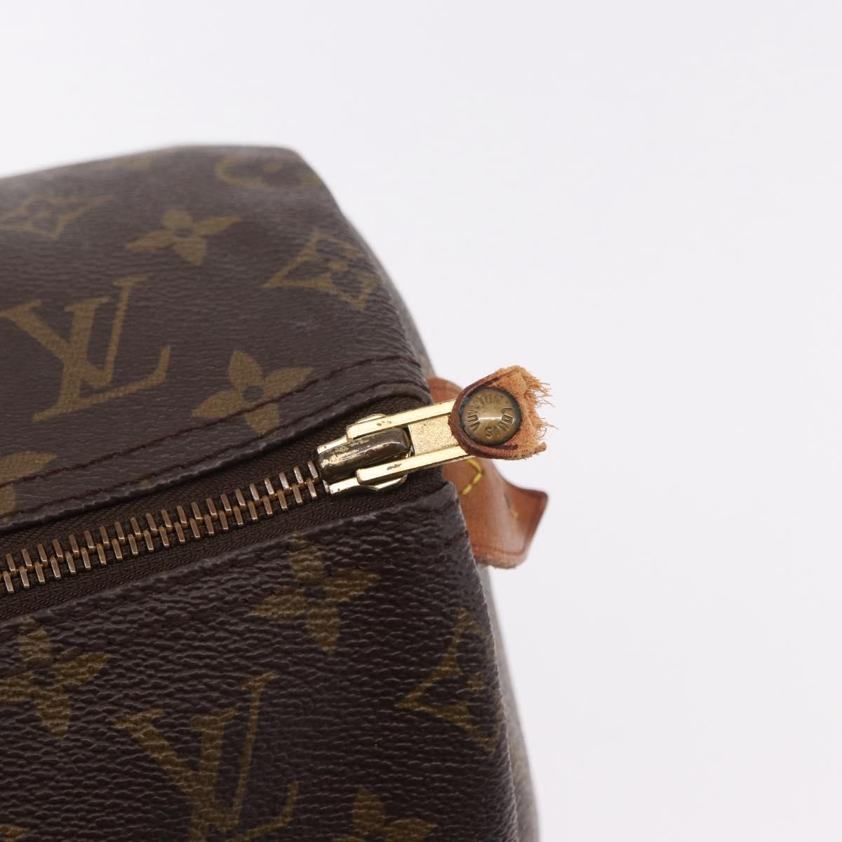 LOUIS VUITTON Monogram Speedy 40 Hand Bag M41522 LV Auth 188058