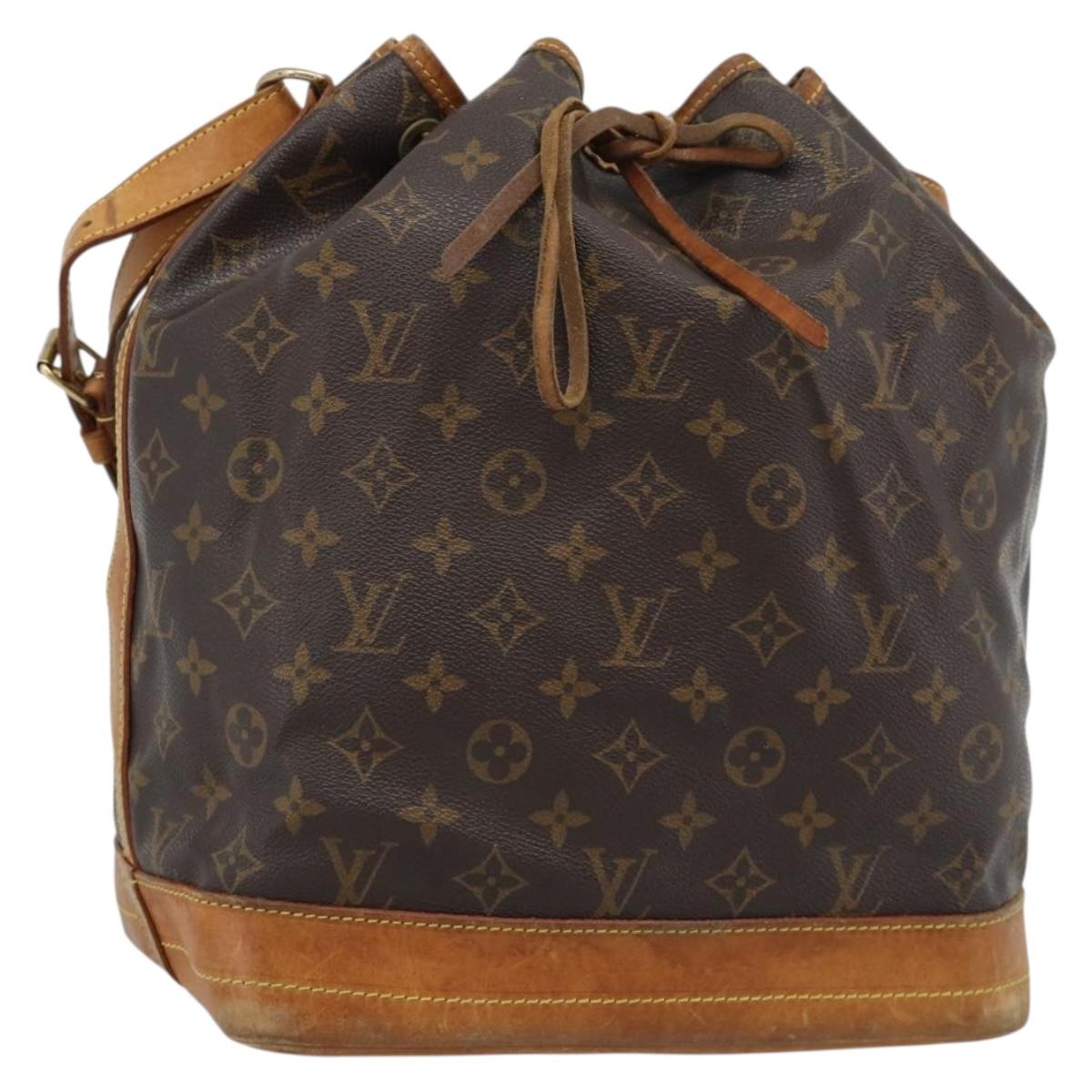 LOUIS VUITTON Monogram Noe Shoulder Bag M42224 LV Auth 188059