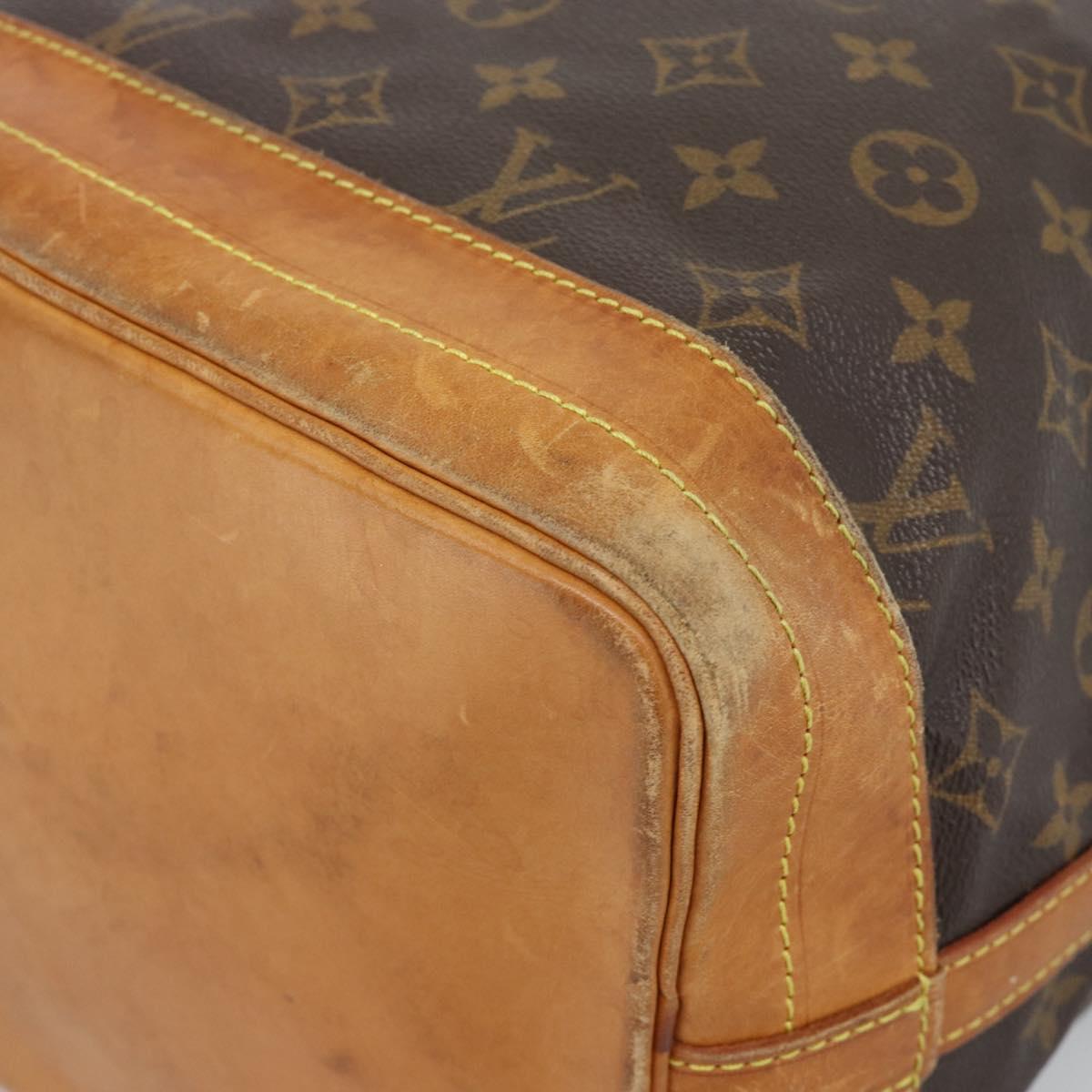 LOUIS VUITTON Monogram Noe Shoulder Bag M42224 LV Auth 188059