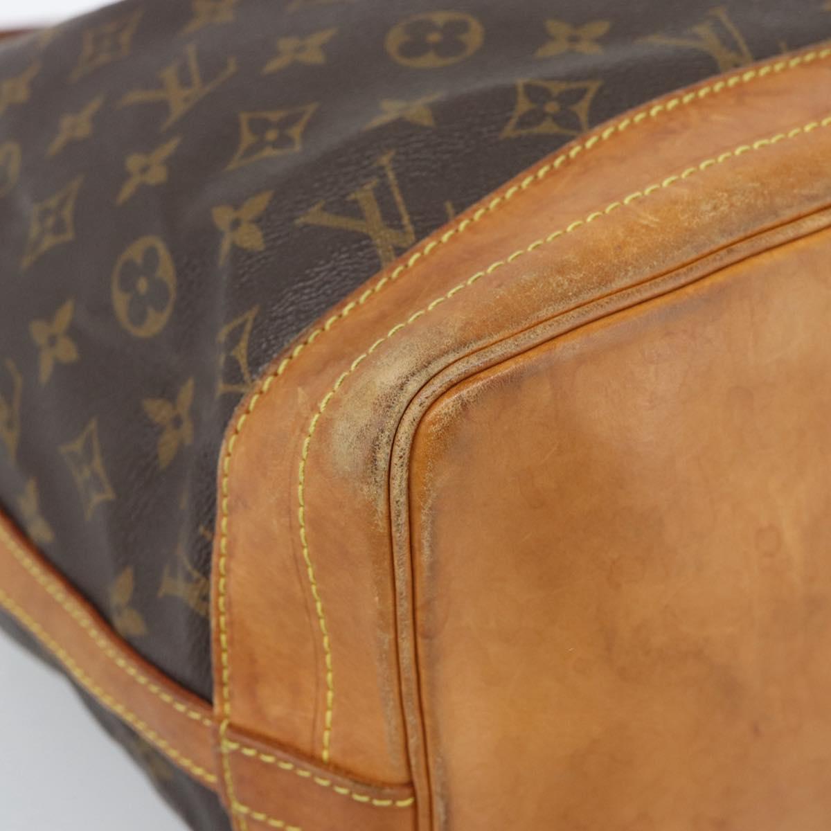 LOUIS VUITTON Monogram Noe Shoulder Bag M42224 LV Auth 188059
