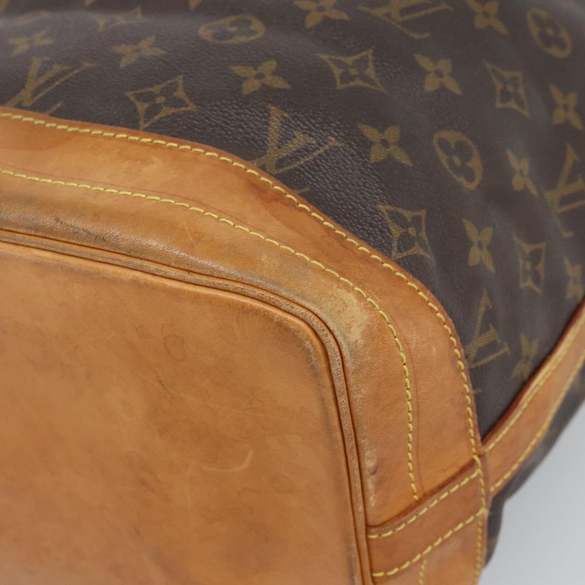 LOUIS VUITTON Monogram Noe Shoulder Bag M42224 LV Auth 188059