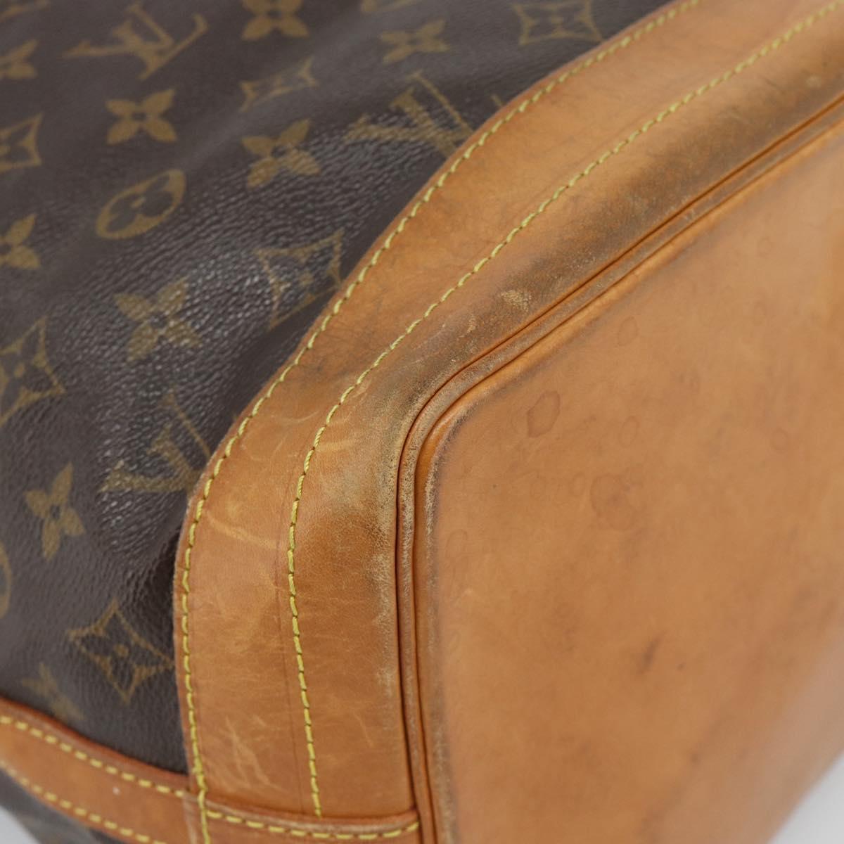 LOUIS VUITTON Monogram Noe Shoulder Bag M42224 LV Auth 188059