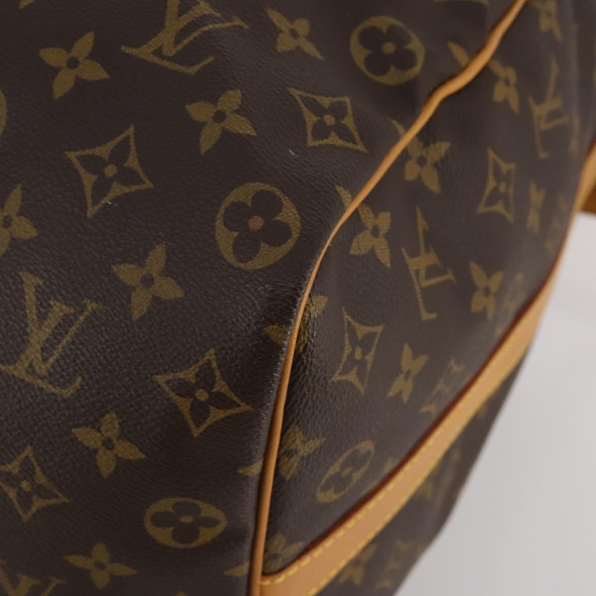 LOUIS VUITTON Monogram Keepall Bandouliere 50 Boston Bag M41416 Auth 188072SAV