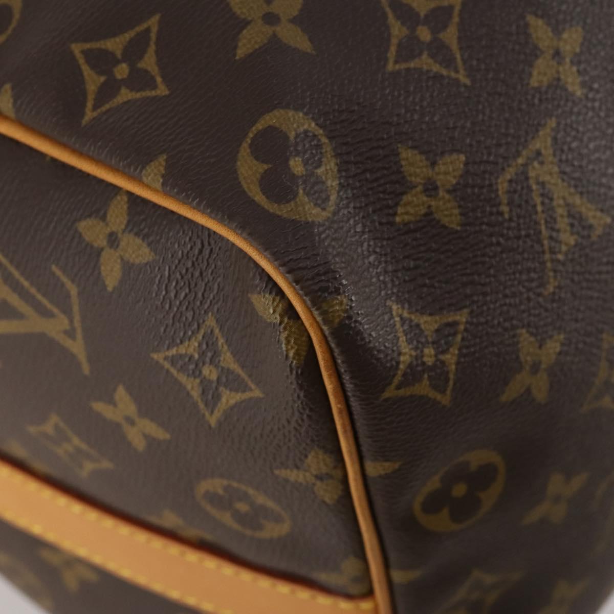 LOUIS VUITTON Monogram Keepall Bandouliere 50 Boston Bag M41416 Auth 188072SAV