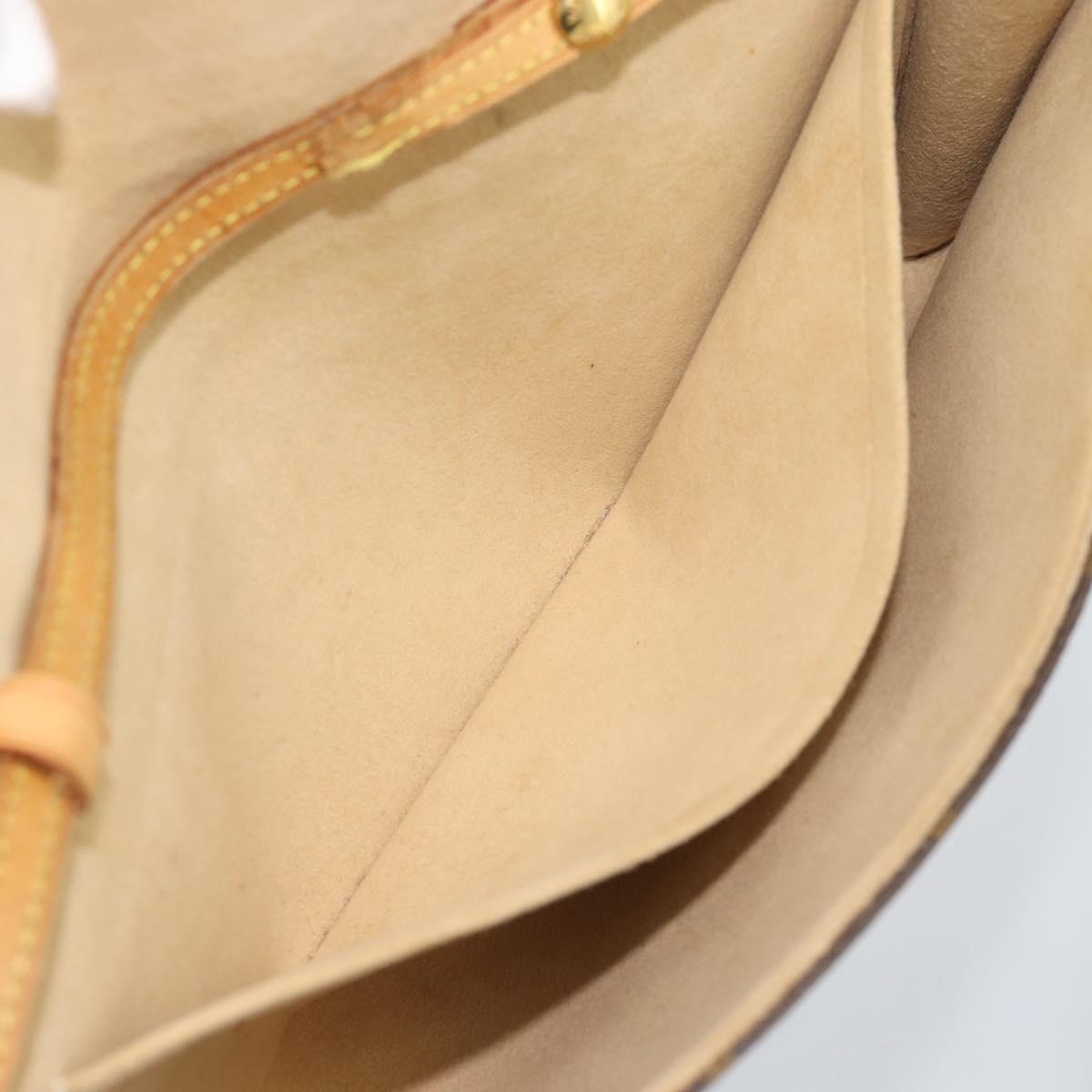 LOUIS VUITTON Monogram Pochette Twin GM Shoulder Bag M51852 LV Auth 188073