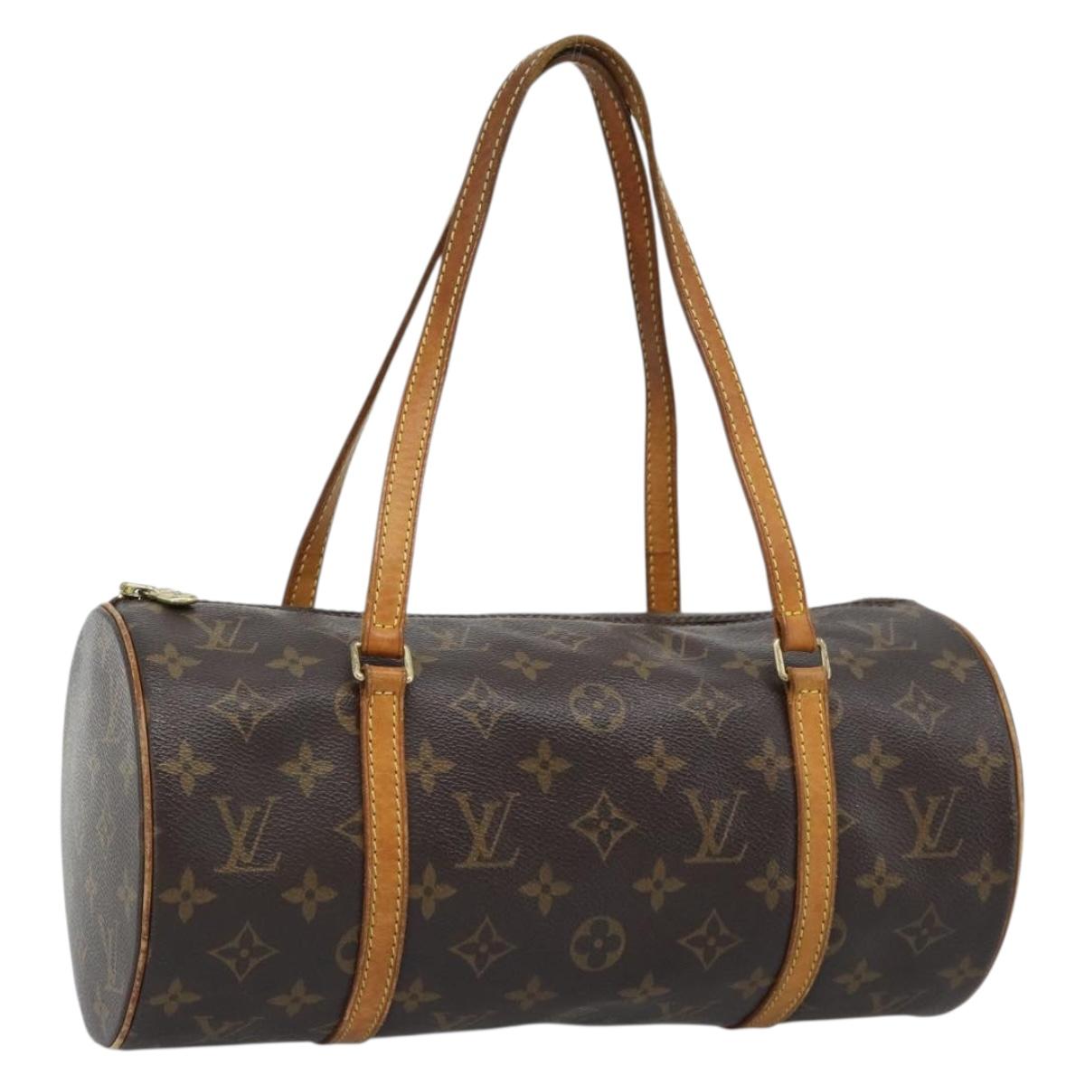 LOUIS VUITTON Monogram Papillon 30 Hand Bag M51385 LV Auth 188075A