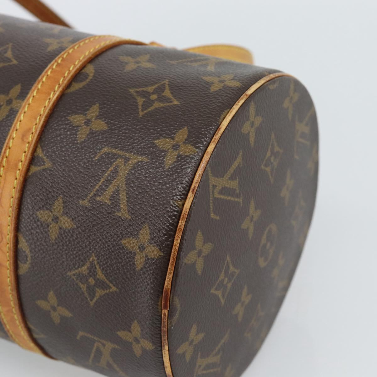 LOUIS VUITTON Monogram Papillon 30 Hand Bag M51385 LV Auth 188075A