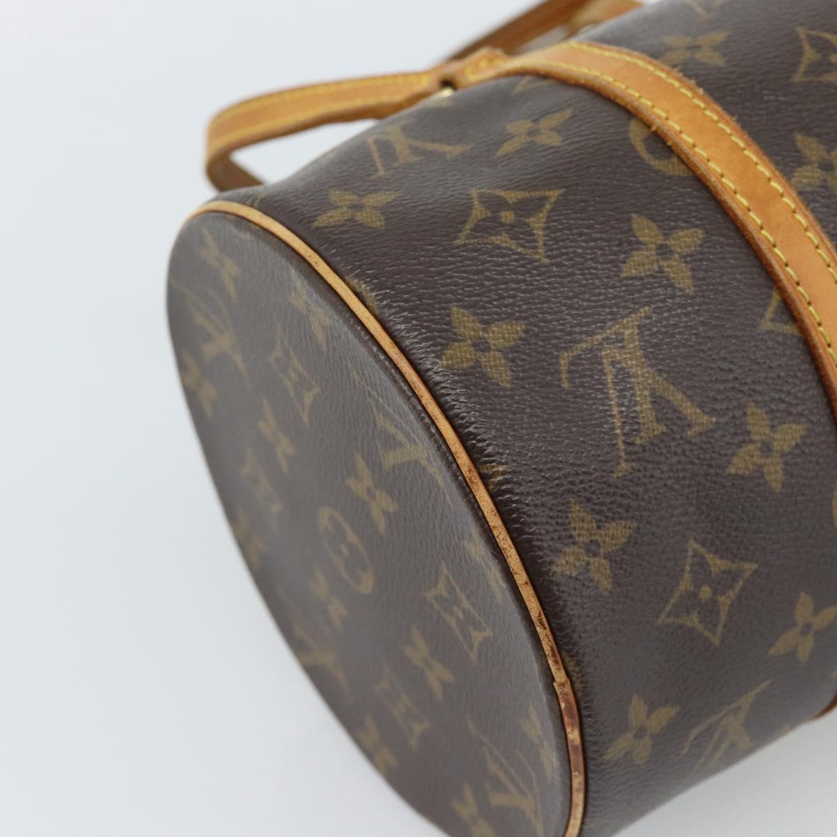 LOUIS VUITTON Monogram Papillon 30 Hand Bag M51385 LV Auth 188075A