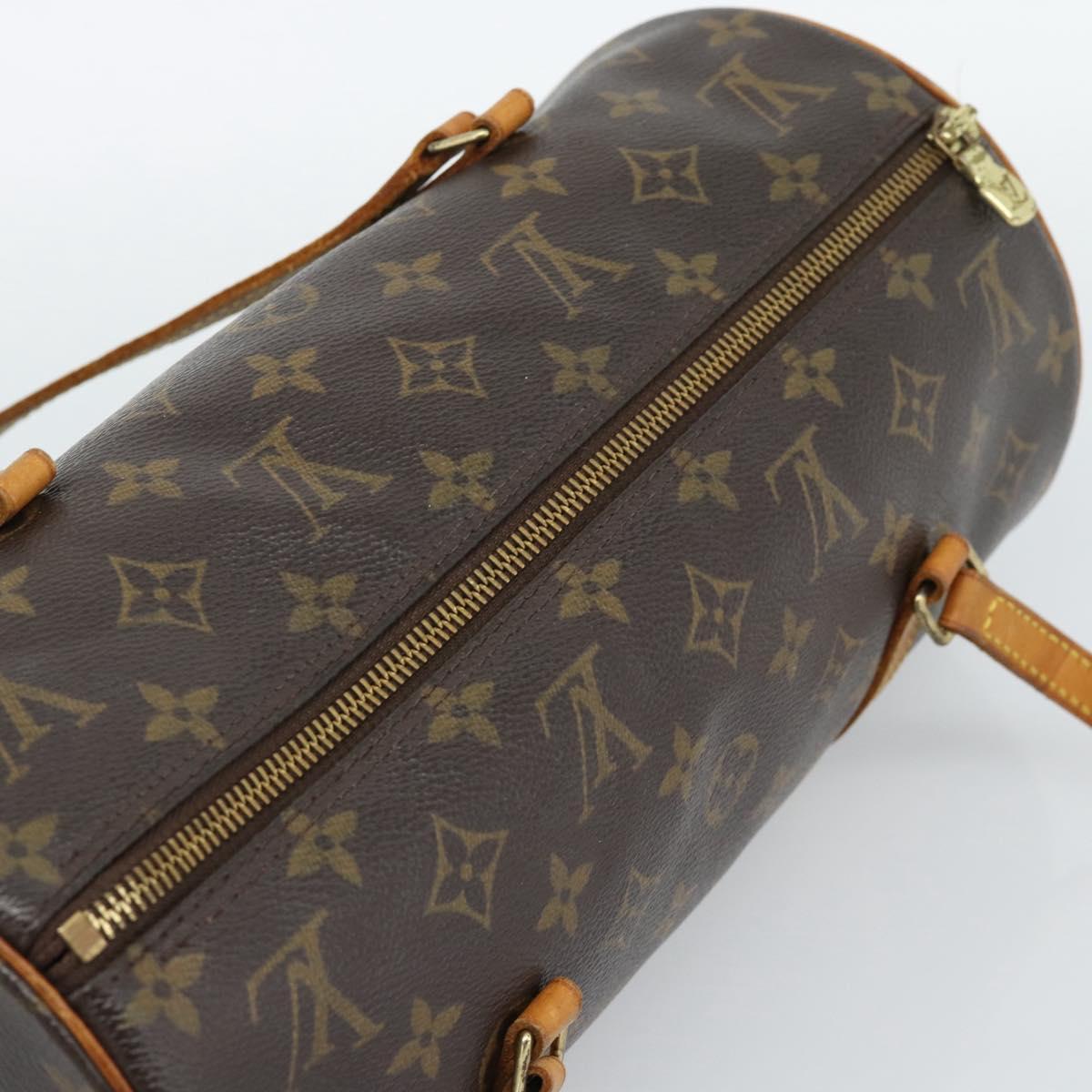 LOUIS VUITTON Monogram Papillon 30 Hand Bag M51385 LV Auth 188075A