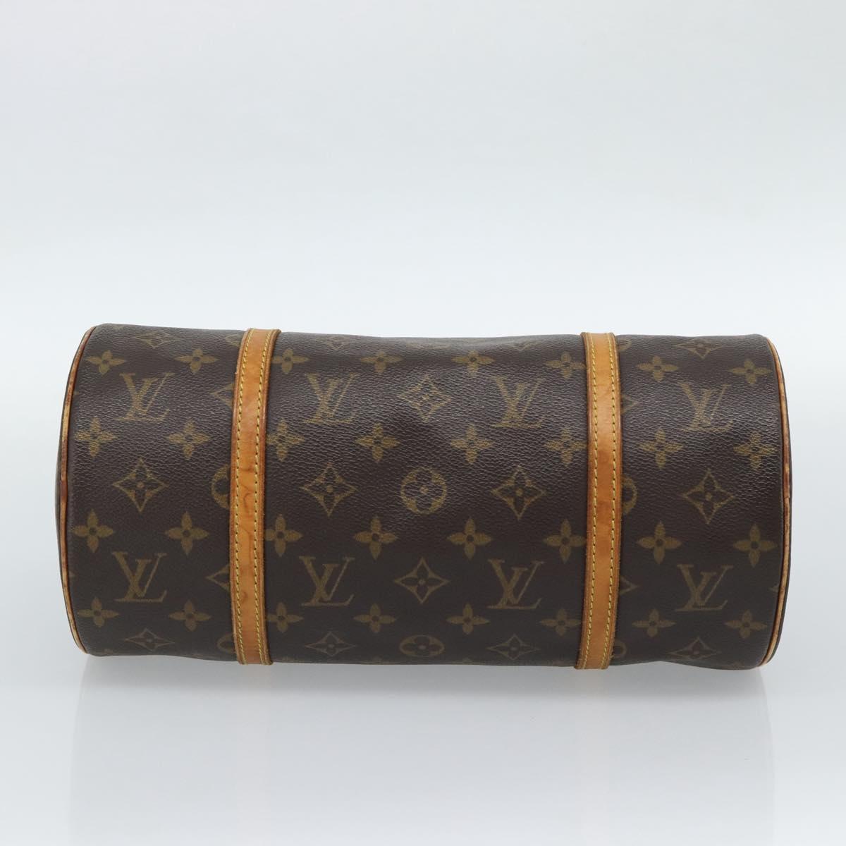 LOUIS VUITTON Monogram Papillon 30 Hand Bag M51385 LV Auth 188075A