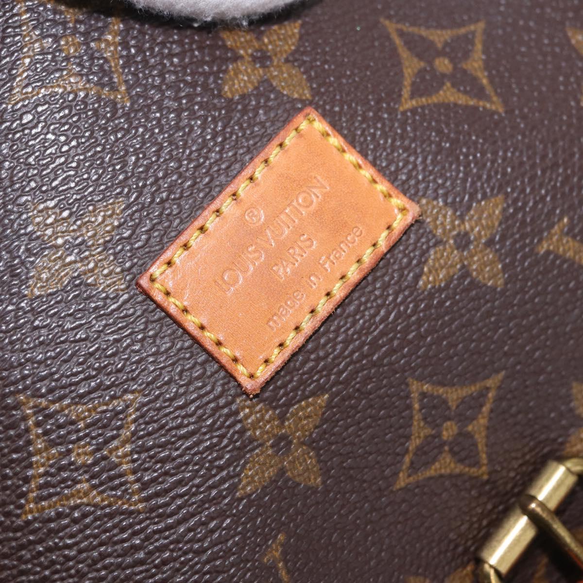 LOUIS VUITTON Monogram Saumur 30 Shoulder Bag M42256 LV Auth 188083A