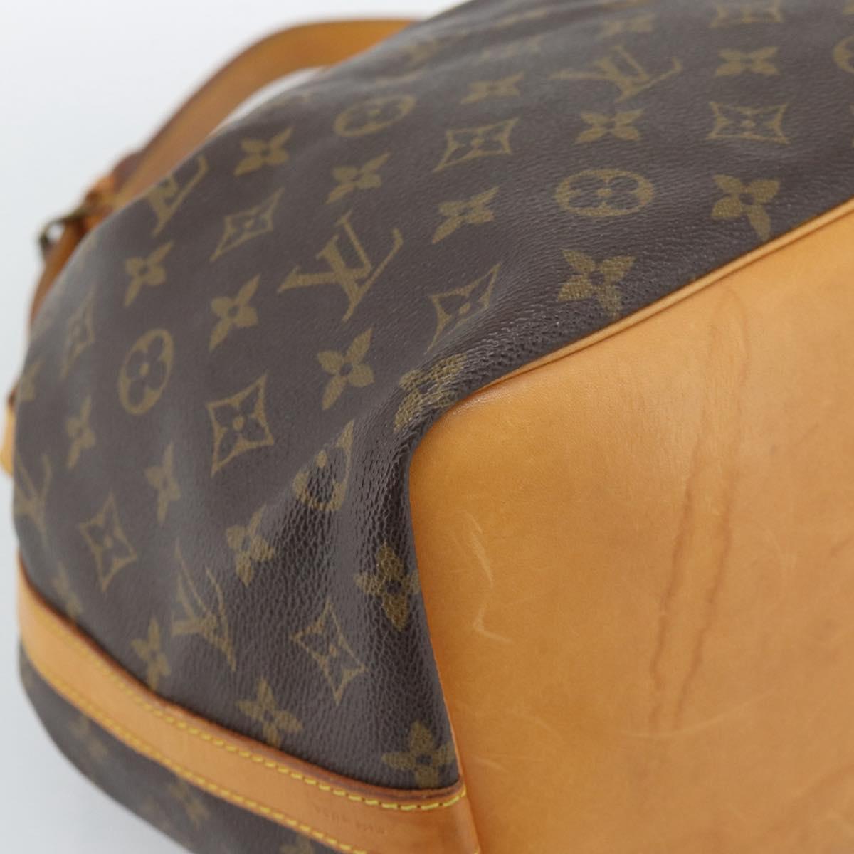 LOUIS VUITTON Monogram Petit Noe Shoulder Bag M42226 LV Auth 188093V