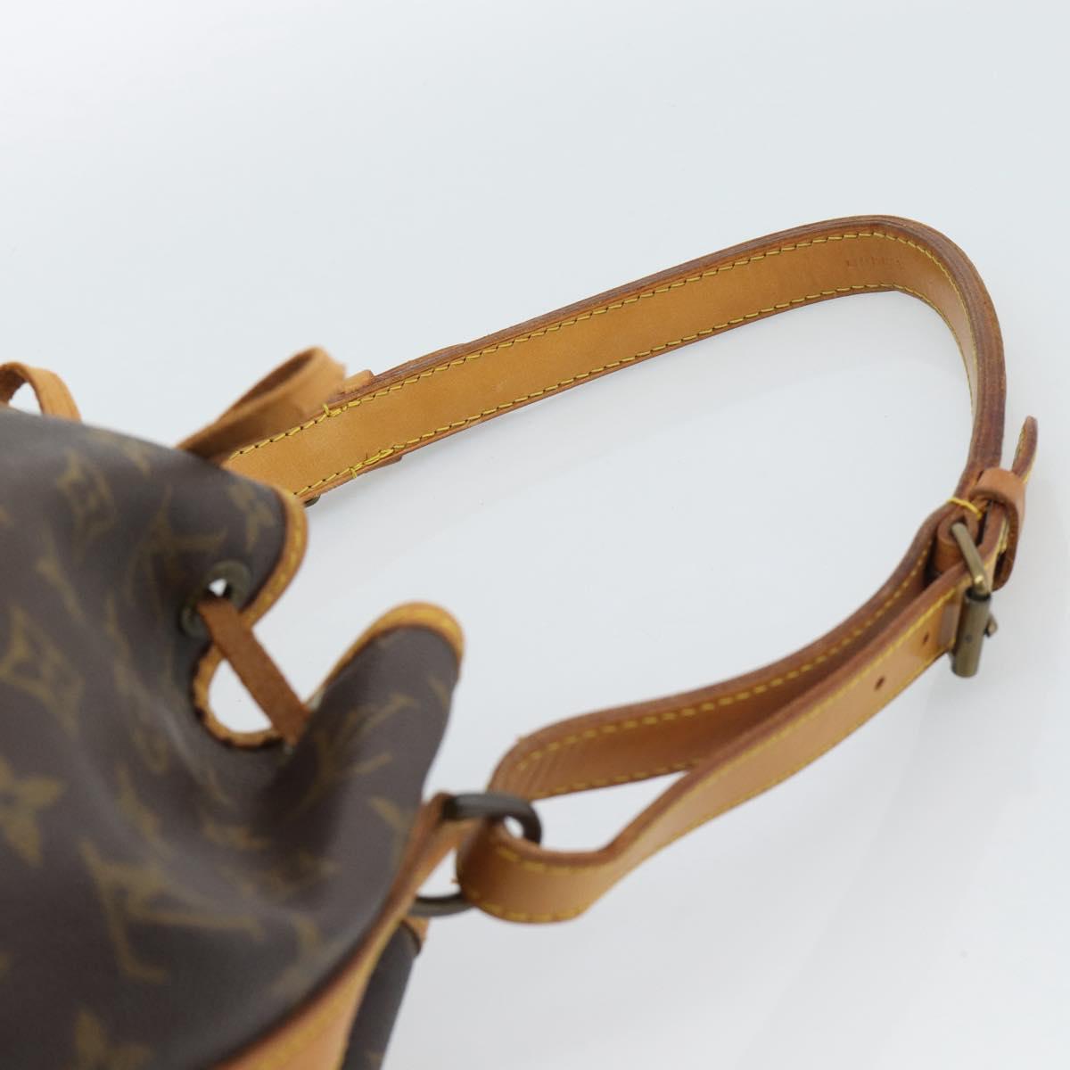 LOUIS VUITTON Monogram Petit Noe Shoulder Bag M42226 LV Auth 188093V
