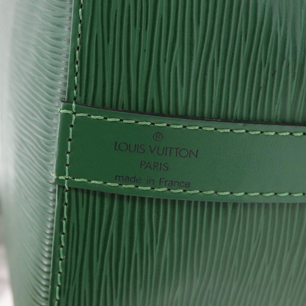 LOUIS VUITTON Epi Petit Noe Shoulder Bag Green M44104 LV Auth 188094A