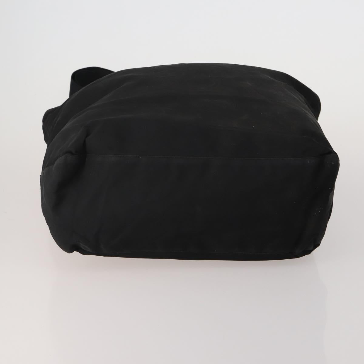 PRADA PRADA Hand Bag Nylon 5 Set Black Orange Auth 188109