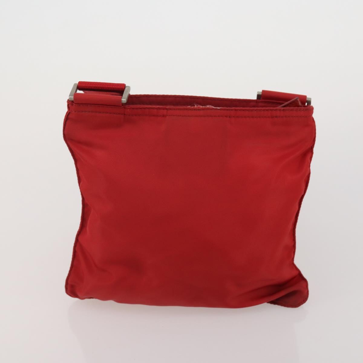PRADA Hand Bag Nylon Leather 5 Set Black Brown Red Auth 188112