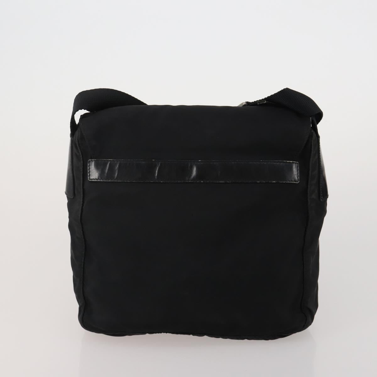 PRADA Hand Bag Nylon Leather 5 Set Black Brown Red Auth 188112