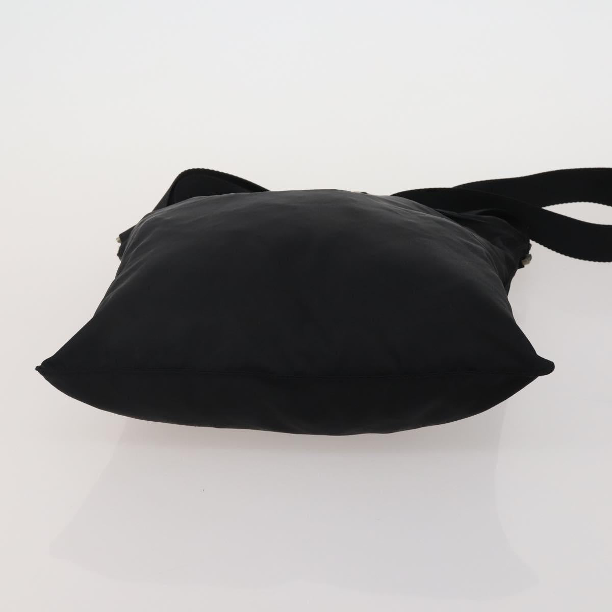 PRADA Shoulder Bag Nylon 5 Set Black Khaki Auth 188113
