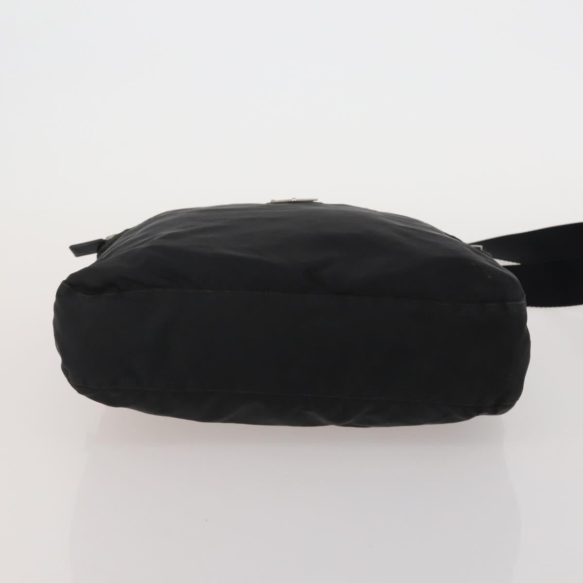 PRADA Shoulder Bag Nylon 5 Set Black Khaki Auth 188113
