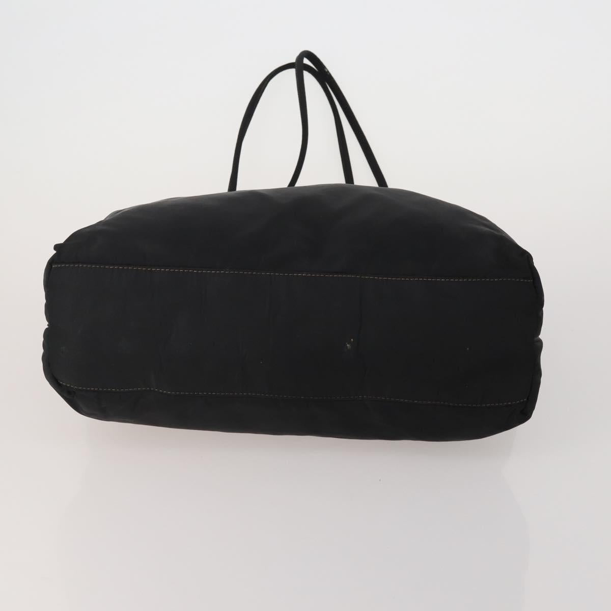 PRADA Shoulder Bag Nylon 5 Set Black Khaki Auth 188113