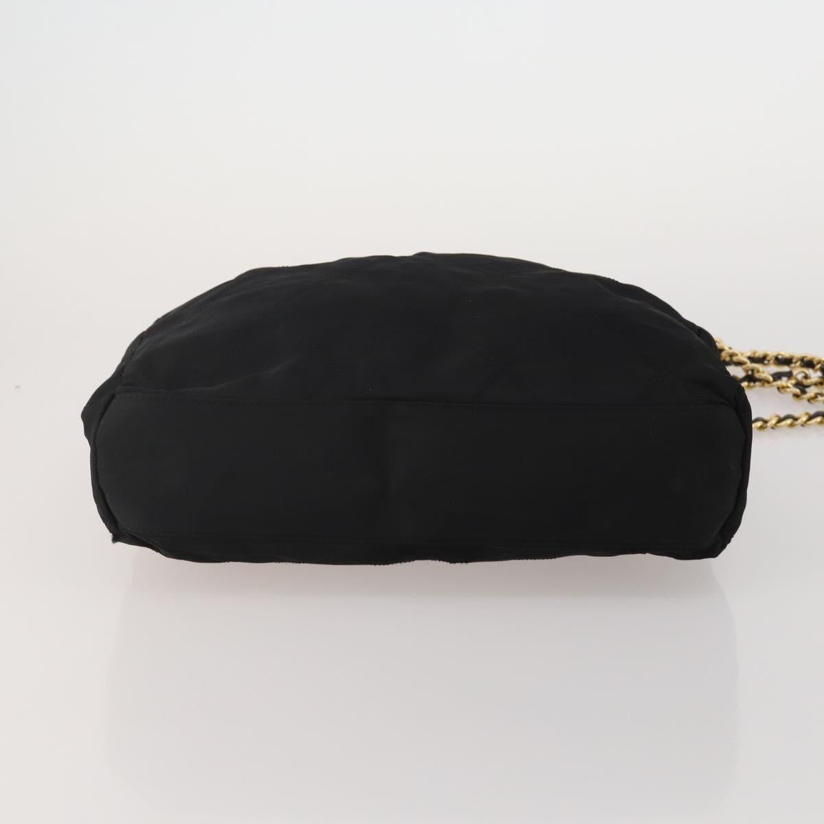 PRADA Shoulder Bag Nylon 4 Set Black Auth 188115